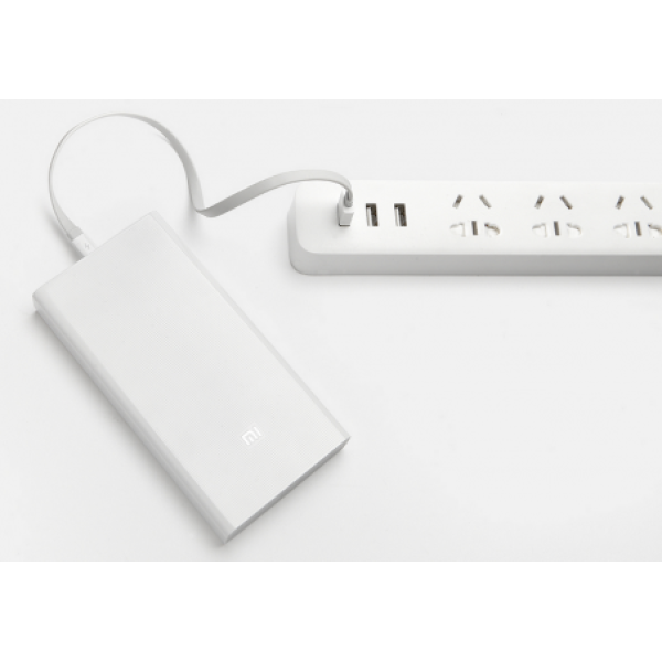Универсальная батарея Xiaomi Mi power bank 20000mAh White ORIGINAL